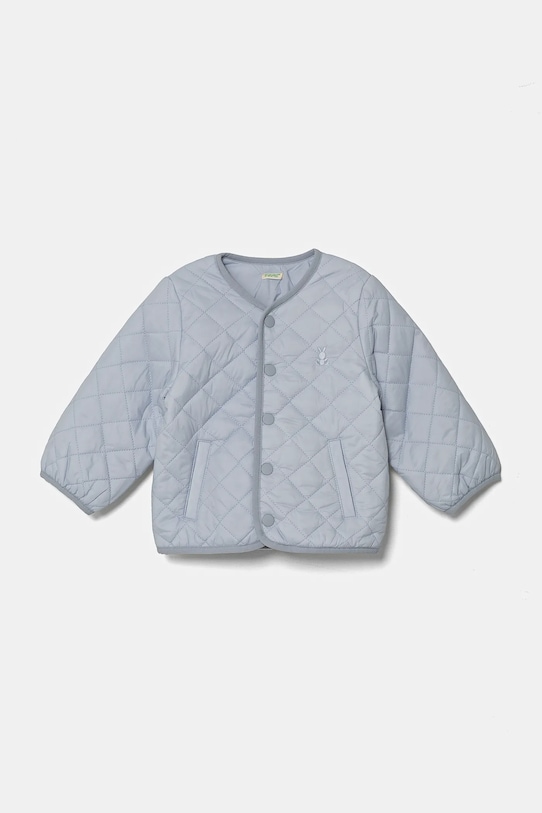 Jakna za bebe United Colors of Benetton Planet friendly plava 2MJAAN00V.W.Seasonal
