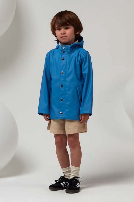 Detská nepremokavá bunda Gosoaky ELEPHANT MAN prechodné modrá 251.9.1.302