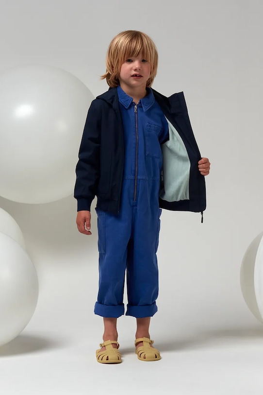 Detská nepremokavá bunda Gosoaky BLUE BIRD 251.9.1.527 tmavomodrá