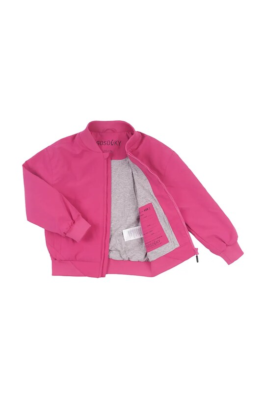 Gosoaky kurtka bomber dziecięca BRIGHT MONKEY różowy 251.9.1.588