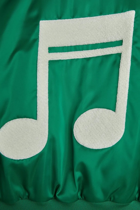 Mini Rodini geaca bomber pentru copii Note 2521010375 verde