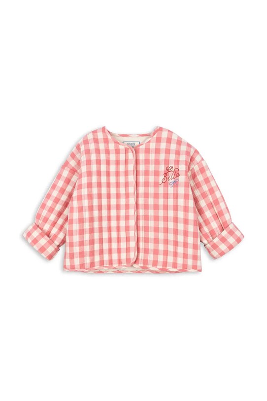 Konges Sløjd kurtka bawełniana dziecięca RHW x KS BELLA JACKET KS103589 czerwony SS25