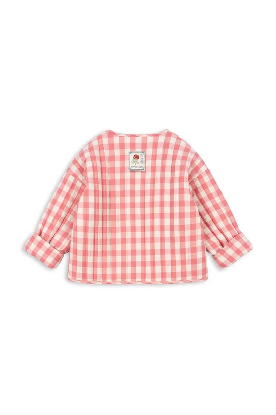 Chłopiec Konges Sløjd kurtka bawełniana dziecięca RHW x KS BELLA JACKET KS103589 czerwony