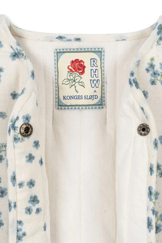 Konges Sløjd kurtka bawełniana dziecięca RHW X KS MIOBLU JACKET KS103613 beżowy
