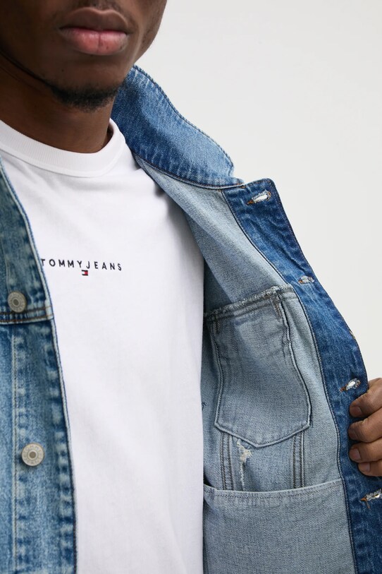 Tommy Jeans geacă din denim DM0DM21098
