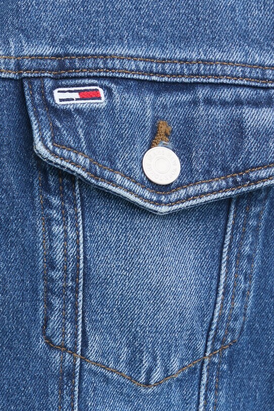 Tommy Jeans kurtka jeansowa DM0DM20623 niebieski