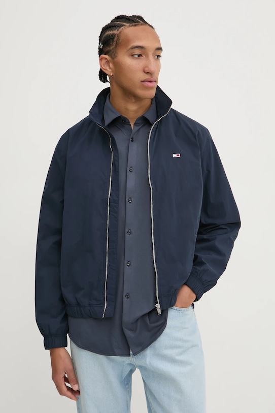 Куртка Tommy Jeans з підкладкою темно-синій DM0DM20655