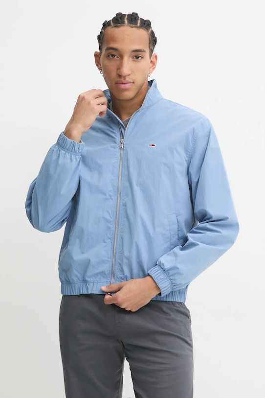 Tommy Jeans kurtka nieocieplane niebieski DM0DM20655