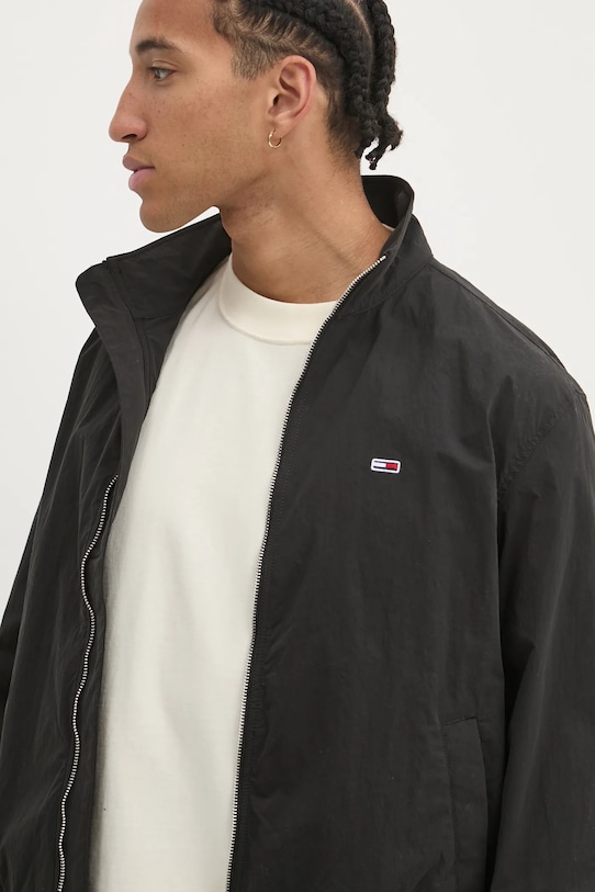 Tommy Jeans geaca negru DM0DM20655