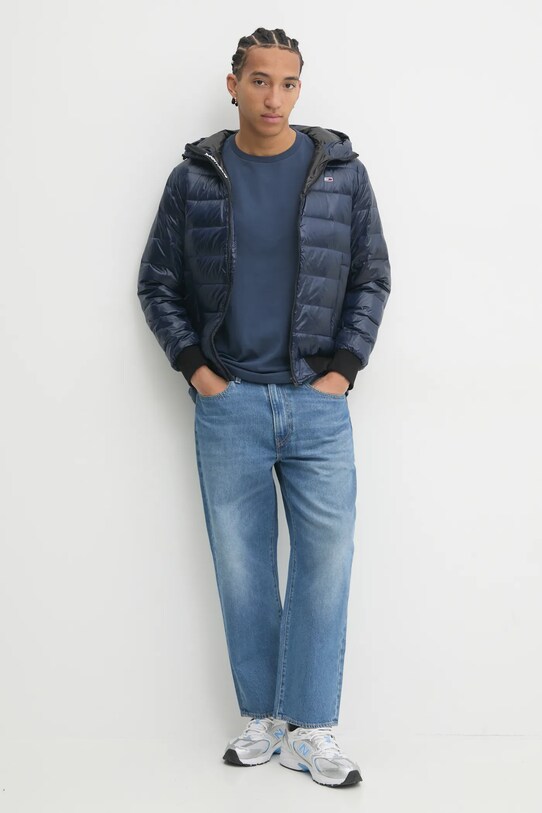 Пухова куртка Tommy Jeans DM0DM20659 темно-синій SS25