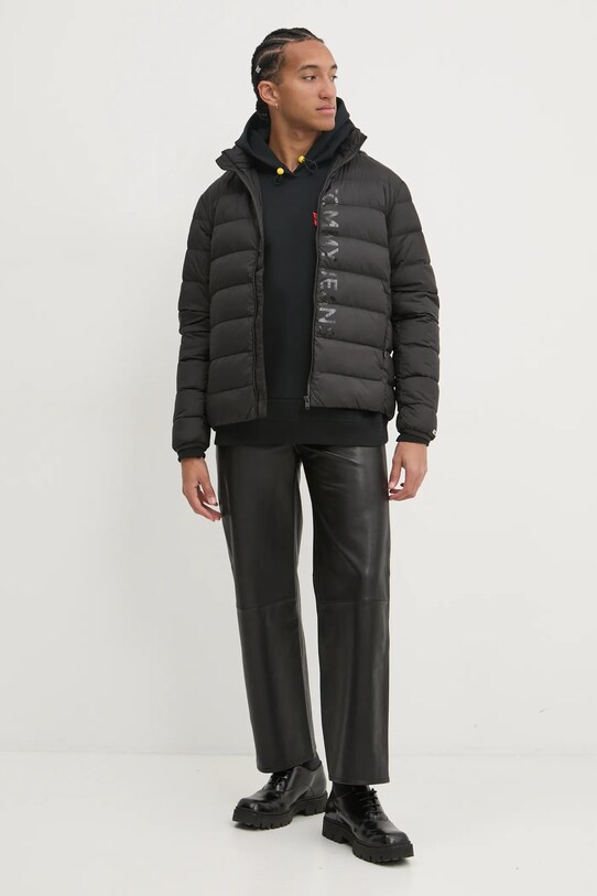Пуховая куртка Tommy Jeans DM0DM21175 чёрный SS25