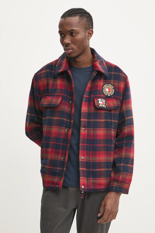 Tommy Jeans geaca bleumarin DM0DM21267