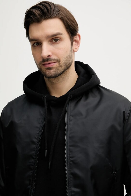 Armani Exchange geaca bomber negru XM000195.AF12011