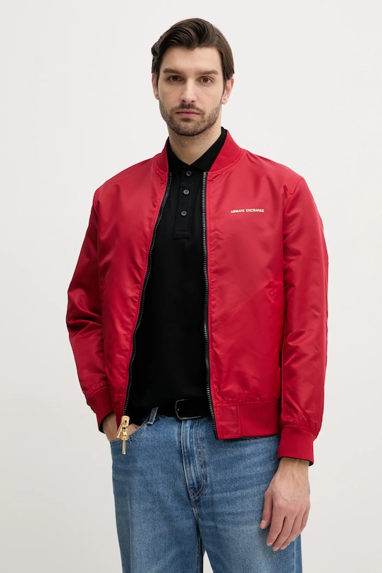 Двостороння куртка-бомбер Armani Exchange XM000189.AF12011 чорний SS25