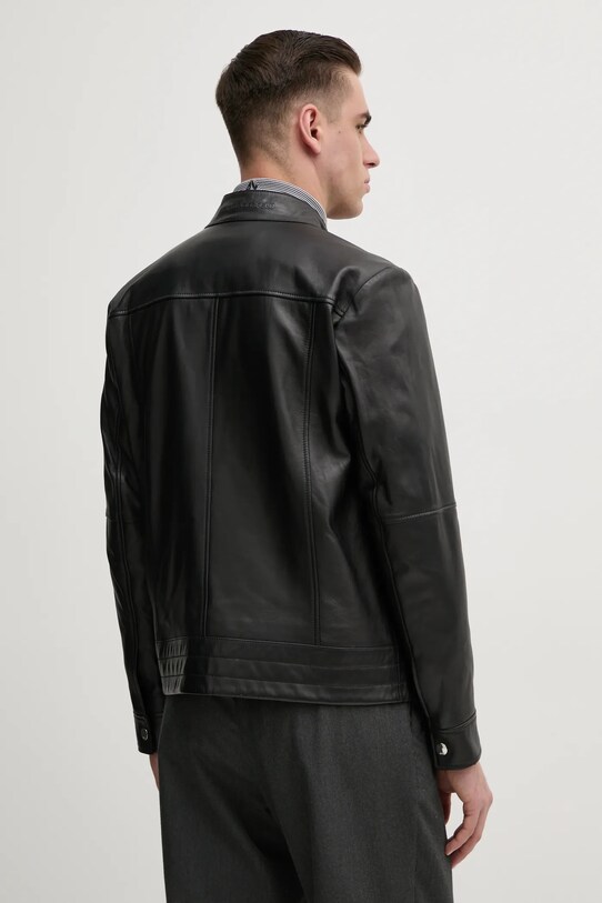 Одяг Шкіряна куртка Karl Lagerfeld 551420.555083 чорний
