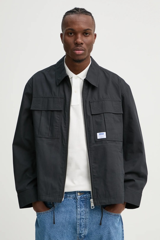 Hugo Blue geaca cu captuseala negru 50530801