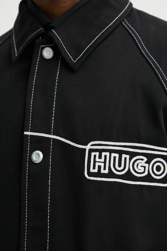Βαμβακερό μπουφάν Hugo Blue 50532069