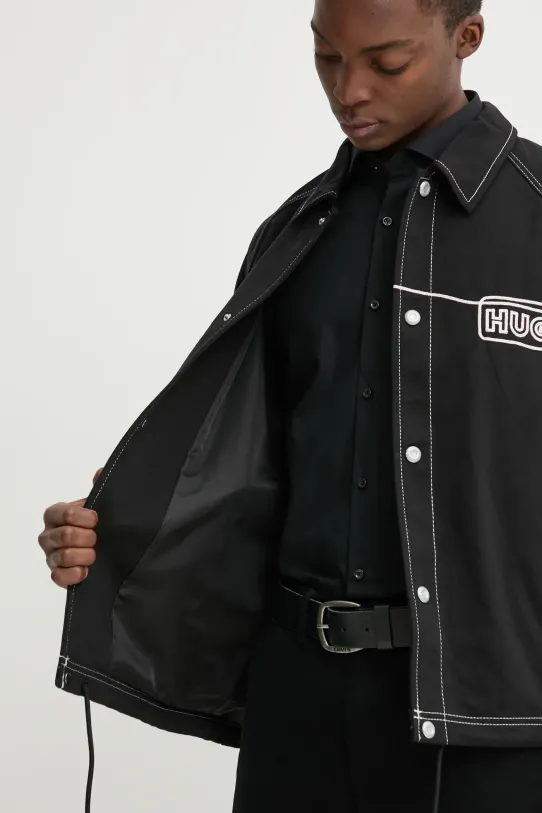 Βαμβακερό μπουφάν Hugo Blue 50532069