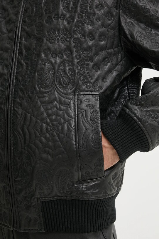 Kožená bunda bomber HUGO 50530821