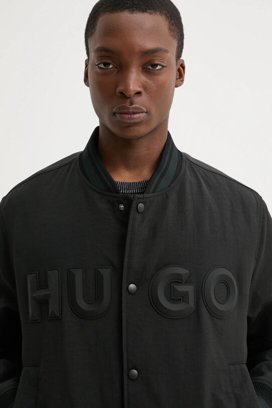Μπουφάν HUGO μαύρο 50530782