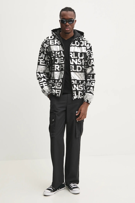 Karl Lagerfeld Jeans geaca A1M15007 negru SS25