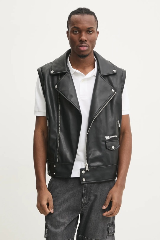 Îmbrăcăminte Karl Lagerfeld Jeans geacă A1M15005 negru