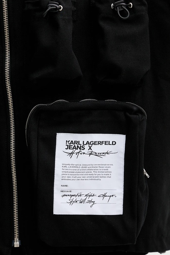 Βαμβακερό μπουφάν Karl Lagerfeld Jeans A1M15050