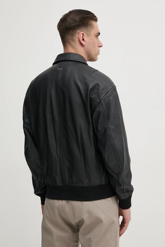 Odjeća Kožna jakna BOSS Orange 50530270 crna