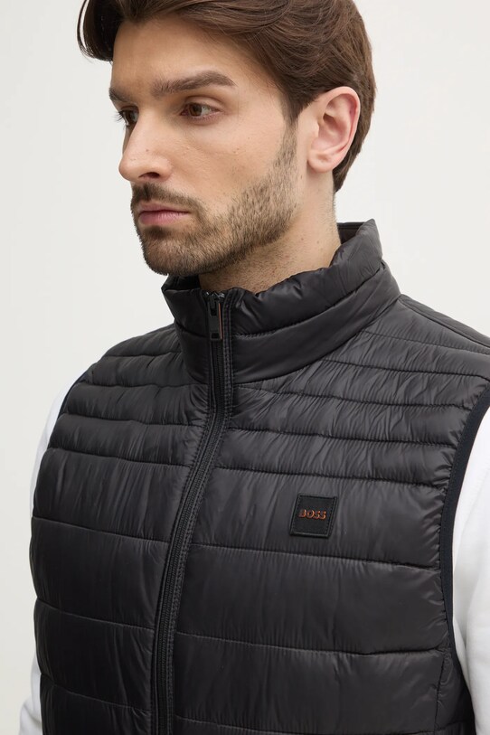 BOSS Orange bezrękawnik czarny 50530966