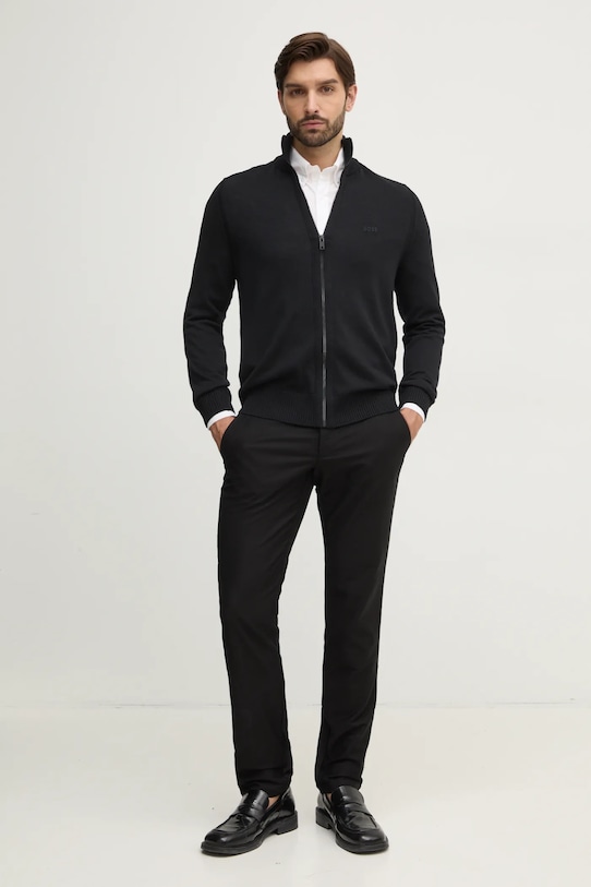 Boss Orange pulover 50501750 negru AW25