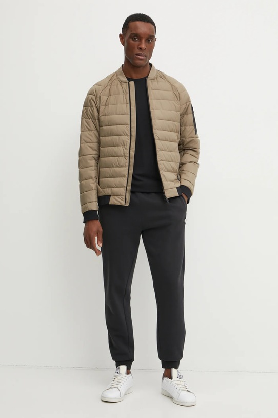 BOSS Green geaca bomber 50529693 bej SS25