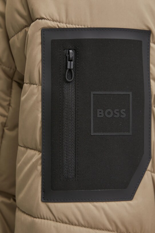 Куртка-бомбер BOSS Green 50529693 бежевый