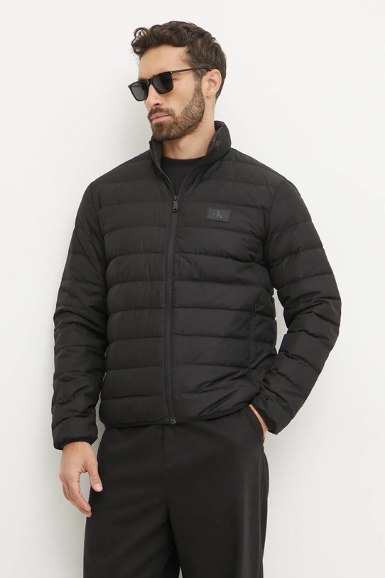 Пуховая куртка Calvin Klein Jeans лёгкий пух чёрный J30J326716