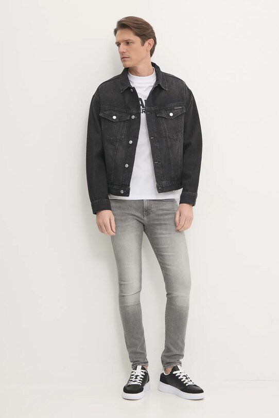 Джинсовая куртка Calvin Klein Jeans J30J327024 чёрный SS25