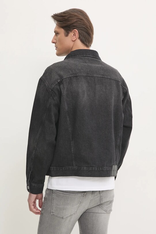 Одежда Джинсовая куртка Calvin Klein Jeans J30J327024 чёрный