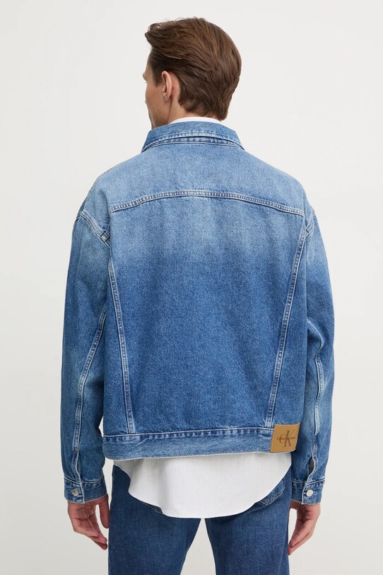 Oblečenie Rifľová bunda Calvin Klein Jeans J30J327027 modrá