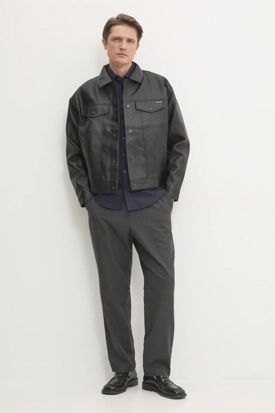 Bunda Calvin Klein Jeans J30J327030 čierna SS25