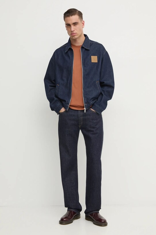 Джинсовая куртка Calvin Klein Jeans J30J327087 тёмно-синий SS25