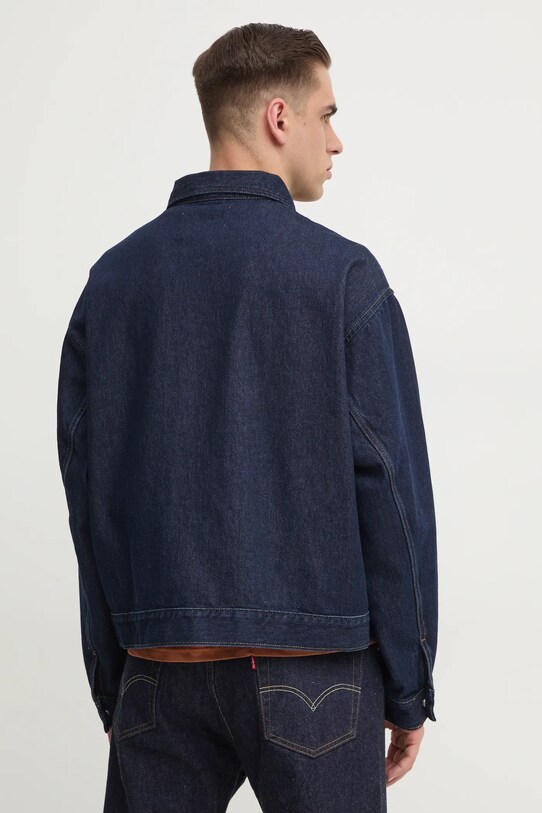 Одежда Джинсовая куртка Calvin Klein Jeans J30J327087 тёмно-синий