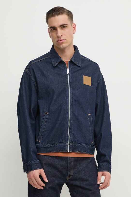 Джинсовая куртка Calvin Klein Jeans тёмно-синий J30J327087