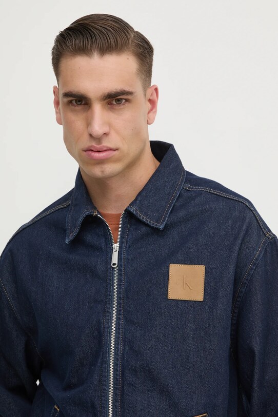 Джинсовая куртка Calvin Klein Jeans J30J327087 тёмно-синий