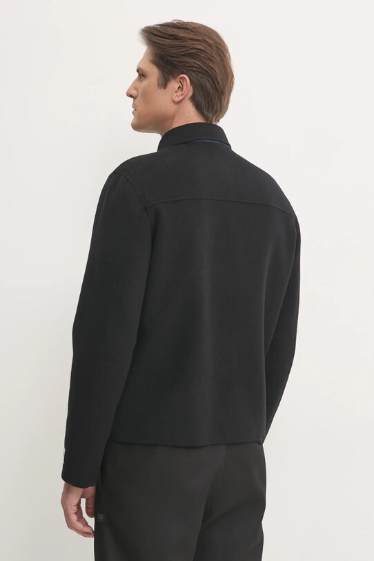 Одяг Вовняна куртка-сорочка Calvin Klein K10K113955 чорний