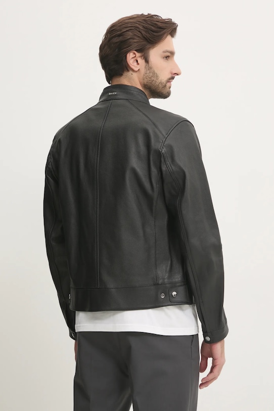 Oblečenie Kožená bunda BOSS 50532475 čierna