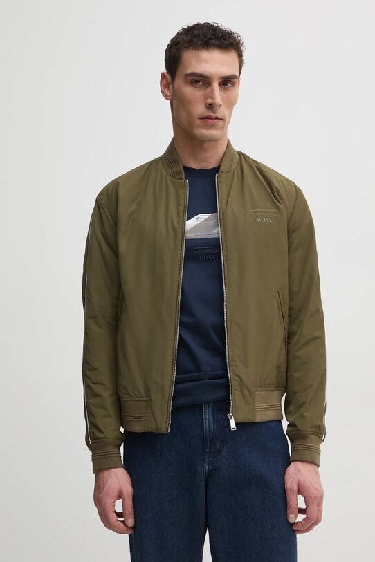 Одяг Куртка-бомбер BOSS 50532471 зелений
