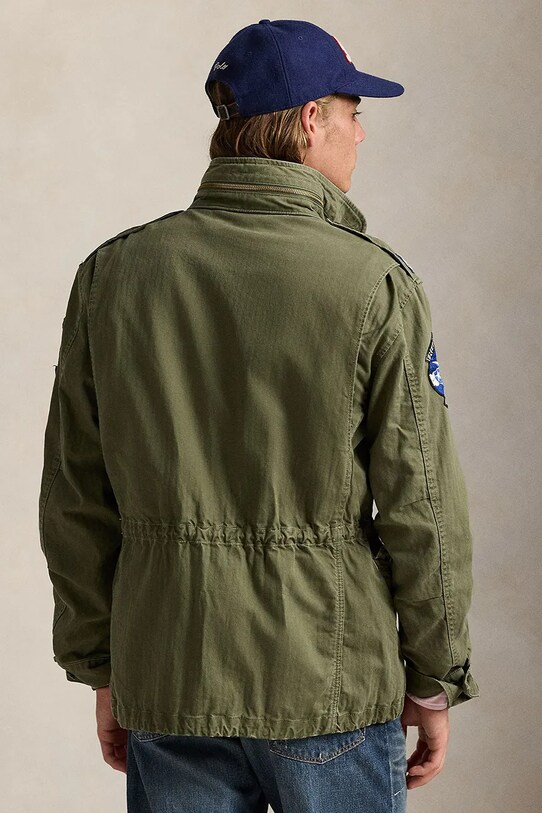 Polo Ralph Lauren pamut kabát 710961616 zöld SS25