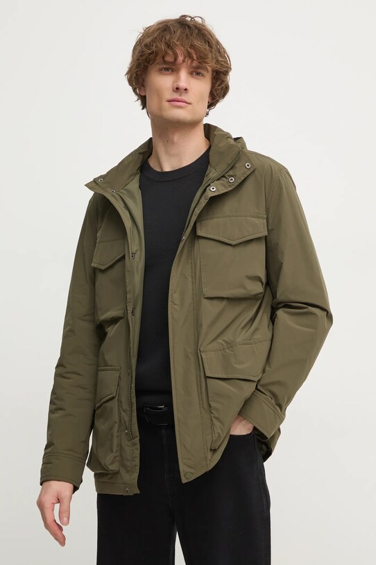 Куртка Tommy Hilfiger з підкладкою зелений MW0MW37632