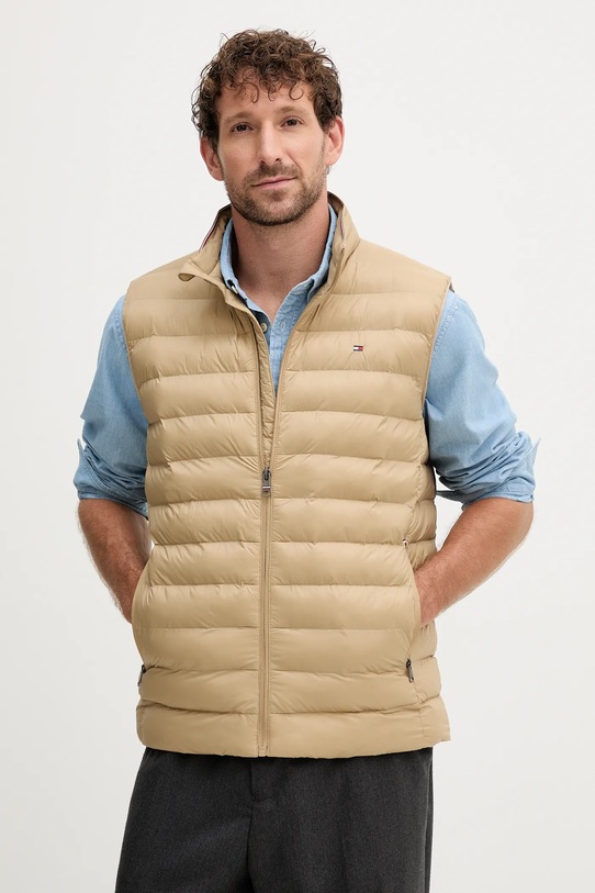 Αμάνικο μπουφάν Tommy Hilfiger μπεζ MW0MW37677