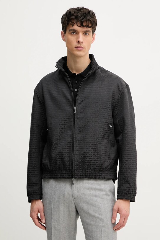 Emporio Armani kurtka nieocieplane czarny EM001002.AF13688