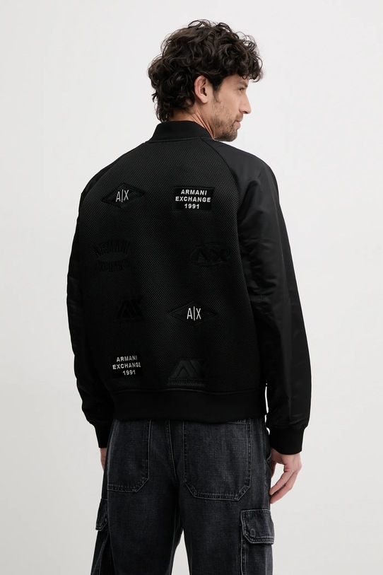 Îmbrăcăminte Armani Exchange geaca bomber XM000388.AF13130 negru