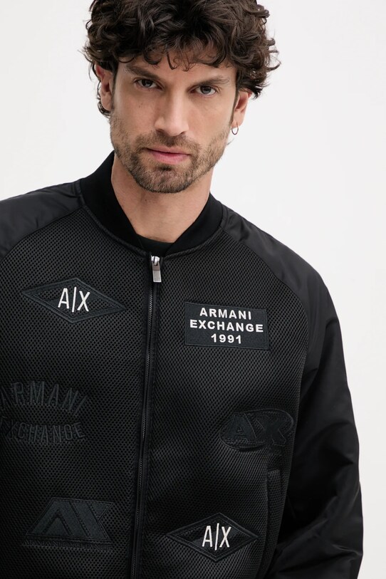Куртка-бомбер Armani Exchange чёрный XM000388.AF13130